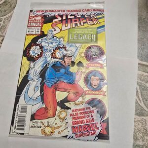 Silver Surfer Annual #6 1993 Marvel Sealed Polybag Comic w Card